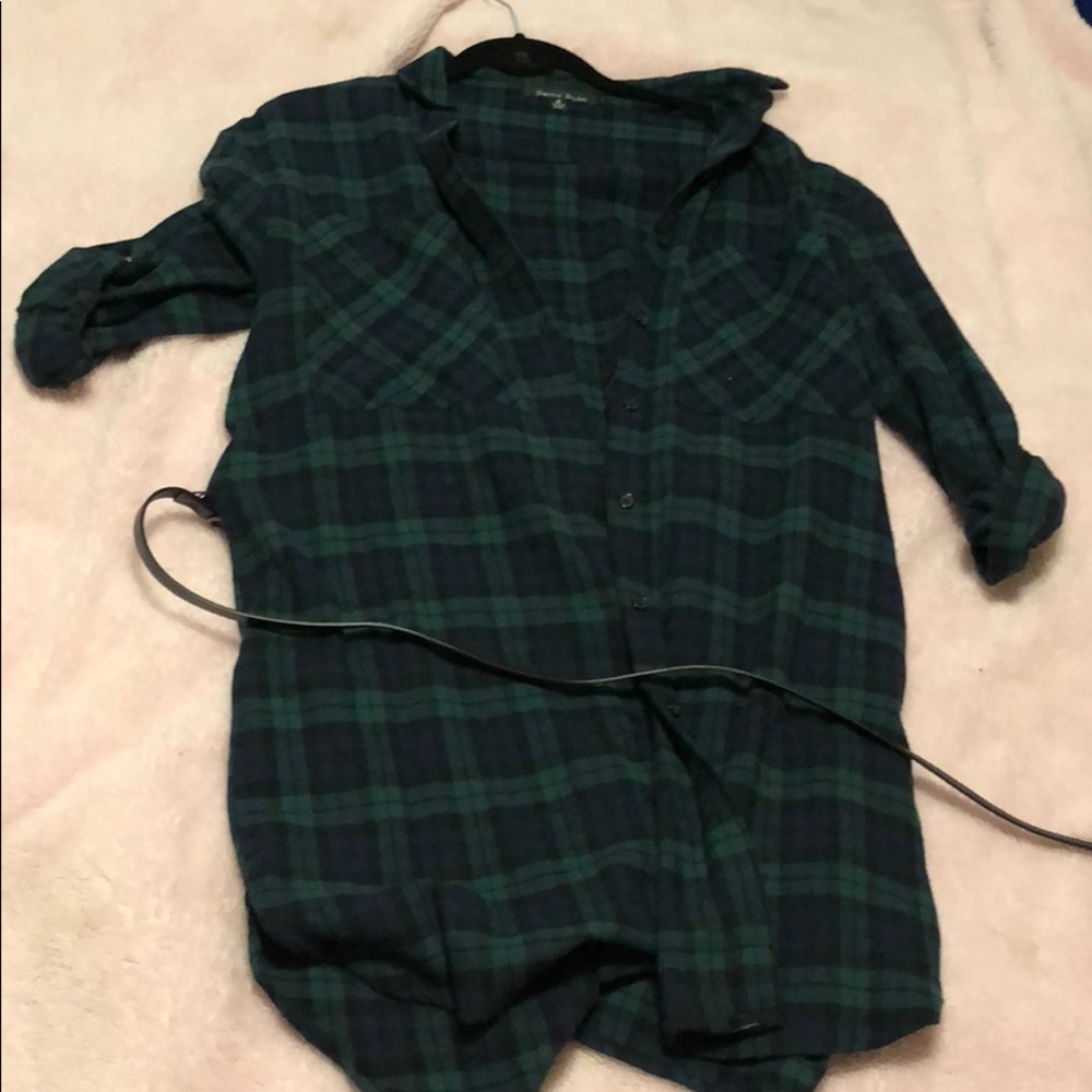 Flannel dress